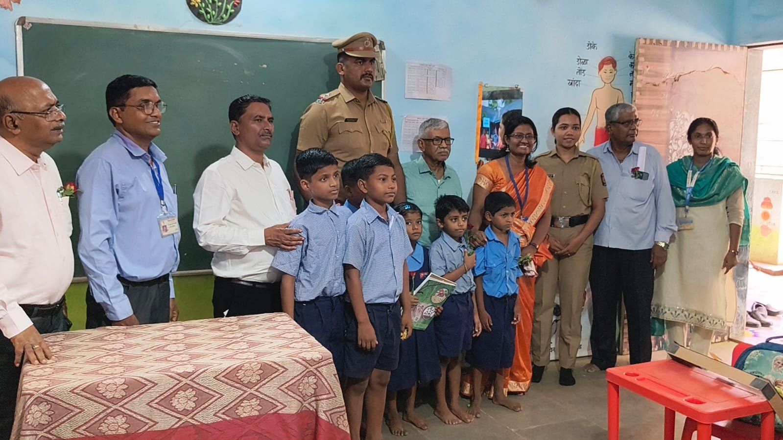 रायगड जिल्ह्यातील चौक येथील जिल्हा परिषदेचे शाळा.170 वर्षांची अभिमानास्पद शैक्षणिक परंपरा!