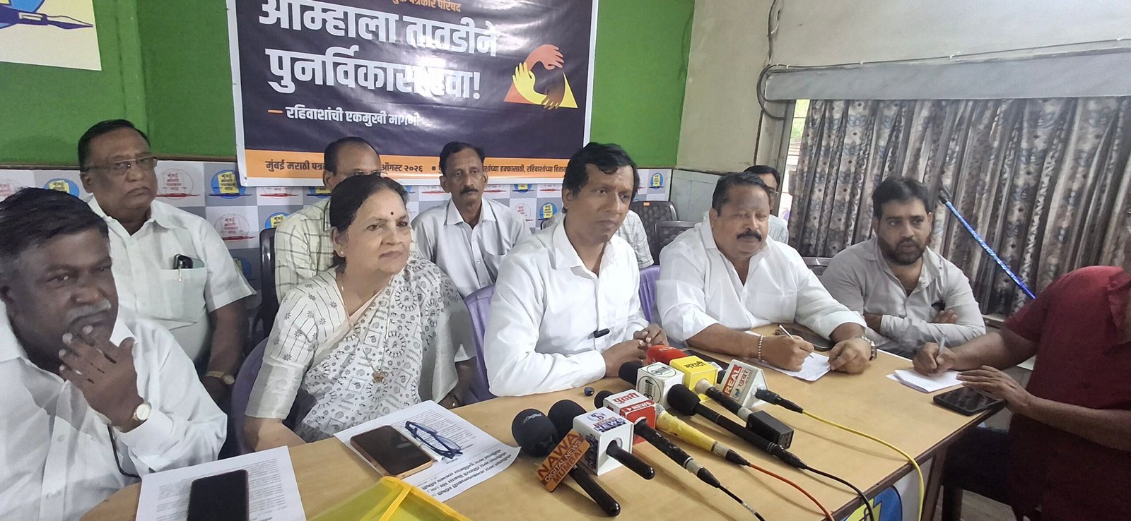 मोतीलाल नगर पुनर्विकास तातडीने सुरू करा,गौरव राणे